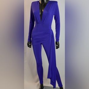 Royal Jumpsuit with Train